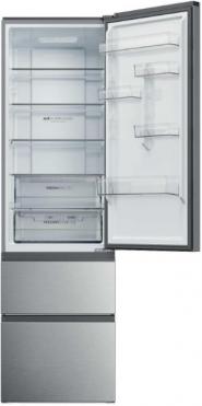 Haier HTR3620ENMG "E"(A++) ENERGIAOSZTÁLY, 205CM MAGAS, 420 LITERES, 290/125 LITER, TOTAL NOFROST, 2 ÉV GARANCIA, ALUL EGY 70 ÉS EGY 55 LITERES FAGYASZTÓLÁDA