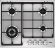 AEG HGB 64420SM GÁZLAP ÖNTÖTTVAS RÁCCSAL, WOK égővel